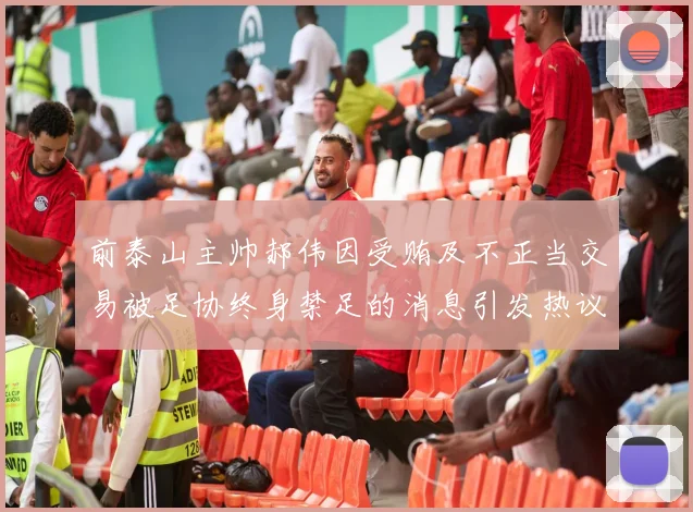 前泰山主帅郝伟因受贿及不正当交易被足协终身禁足的消息引发热议